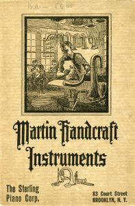 Martin Band Instruments Catalog No. 72 (1923 edition)