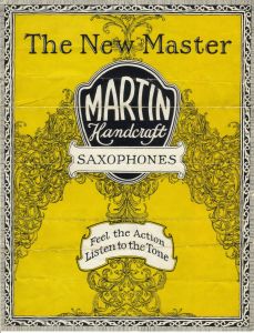 The New Master Martin Handcraft - 1927