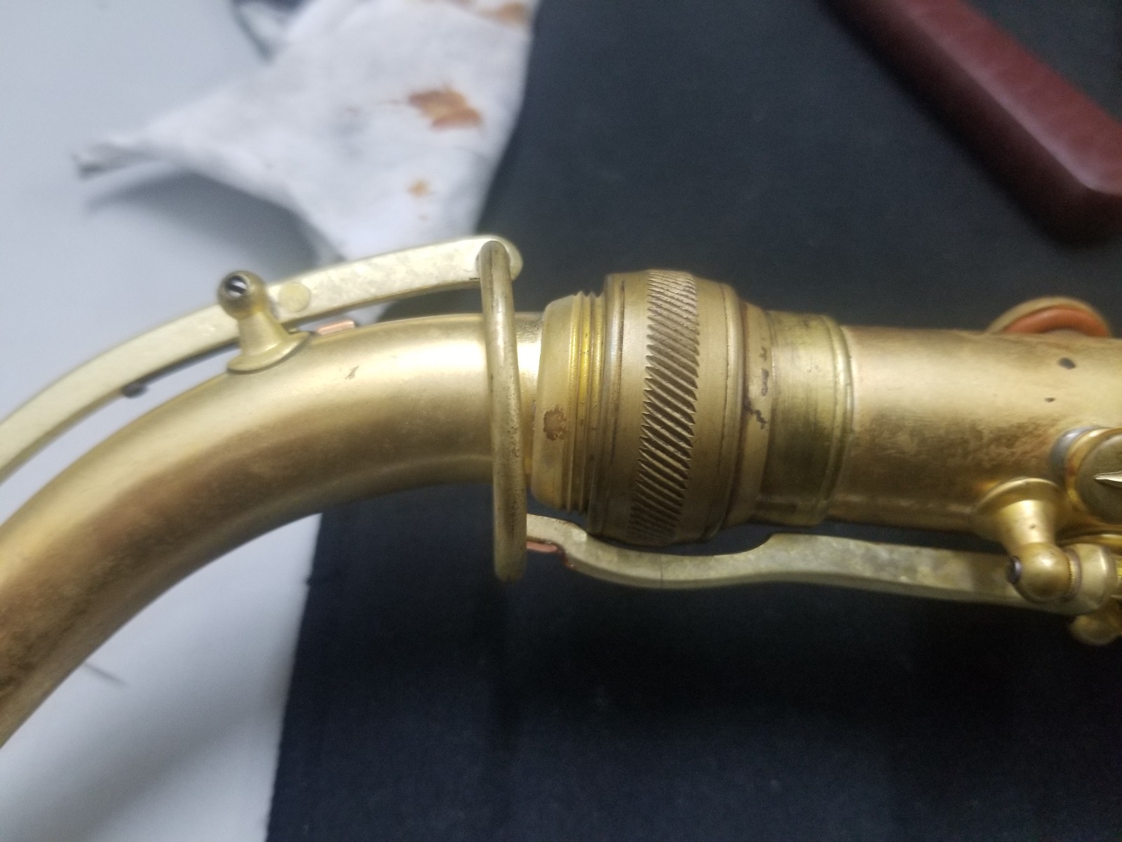 Albrecht Neck Socket for Small Bore Alto Sax